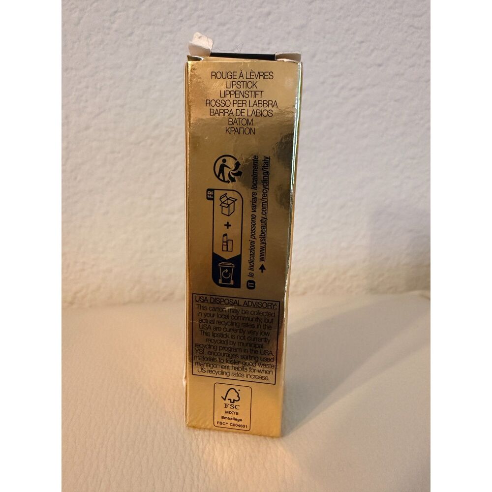 NIB Yves St Laurent Rouge Pur Couture The Bold Lipstick # 13 Nude Era - Picture 10 of 10